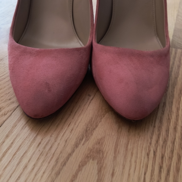 J Crew Stella Coral pink heels pumps shoes size 9 1/2 - Picture 10 of 10